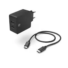 Kit charge secteur Hama , USB-C, USB-A, 30W, câble