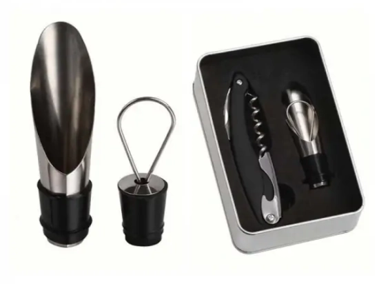 Set à vin 2 accessoires LIVOO GS128