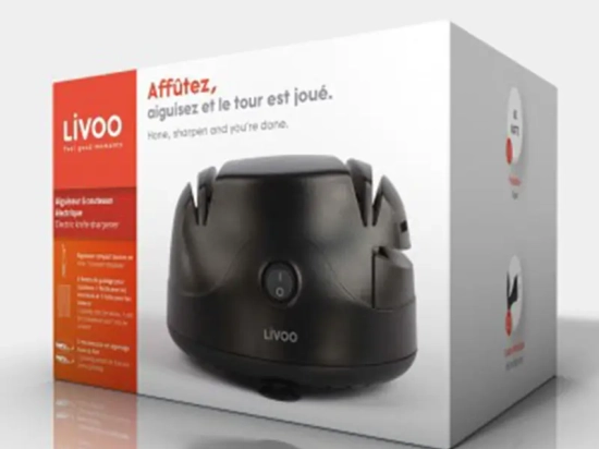 Aiguiseur à couteaux électrique DOM394 LIVOO