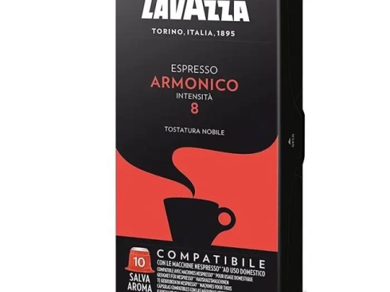 Paquet De 10 Capsules LAVAZZA Nespresso Arome Armo