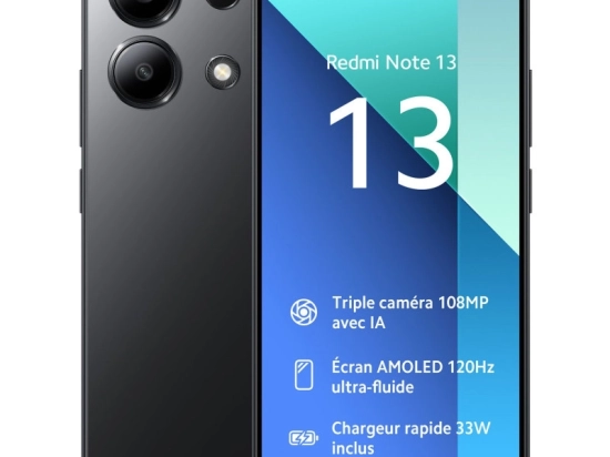 SMARTPHONE XIAOMI REDMI NOTE 13" 6/128" BLACK