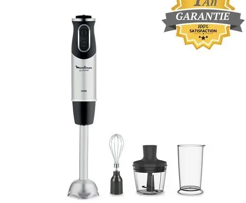 MIXEUR PLONGEANT 3EN1 DD655 MOULINEX
