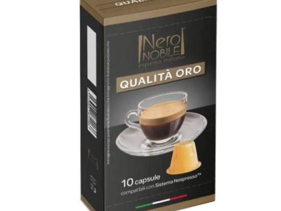 Boite de 10 capsules qualita oro (80% robusta 20%