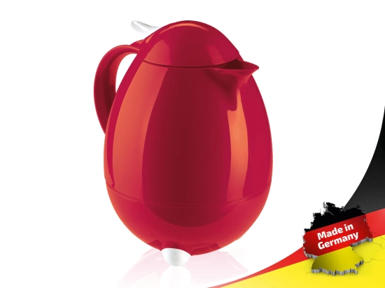 Pichet isotherme Columbus 1 litre rouge foncé bril