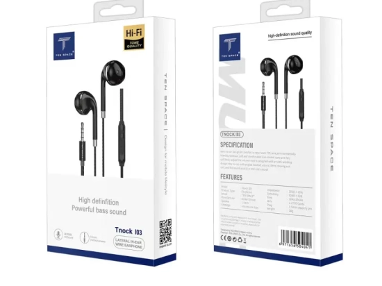 ECOUTEURS FILAIRE TNOCK TS-I03