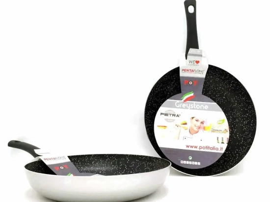 POELE 30 CM GREY STONE