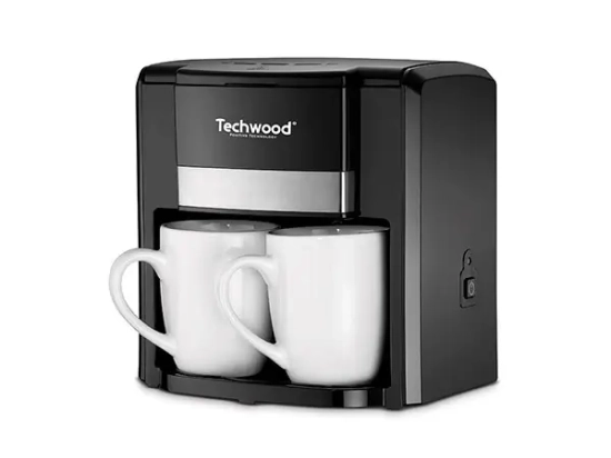 Cafetière Tasses Duo TCA-202 Blanc 2 
