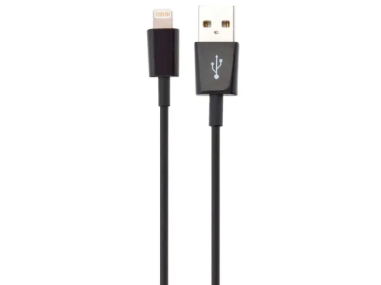 CÂBLE DE CHARGE USB 3A , 1M LIGHTNING