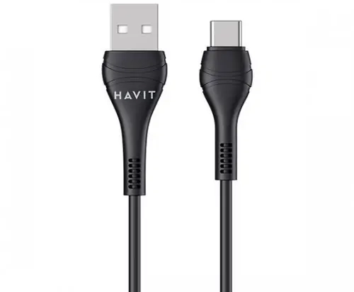 CABLE USB TYPE-C TO TYPE-C HAVIT CB6235 PD 60W 1M