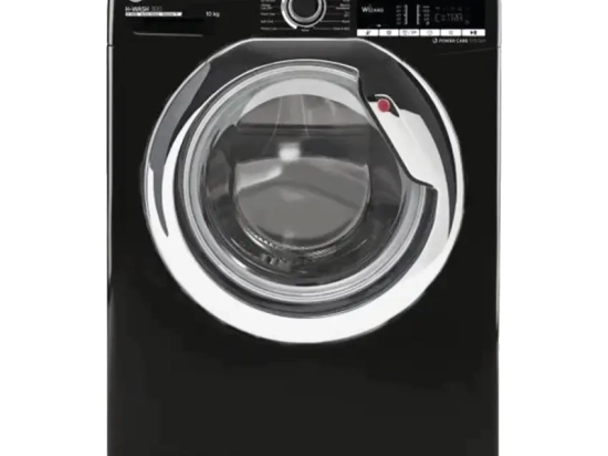 LAVE LINGE 10,5KG HOOVER NOIR H3WS4105TCBE