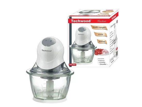 Hâchoir blanc bol verre THA-082 techwood