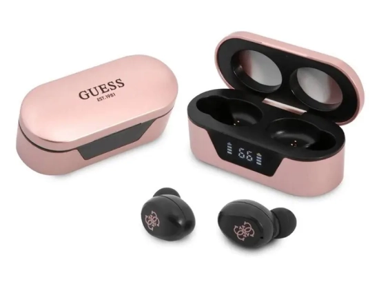 Écouteurs Stéréo Pink Guess True Wireless Triangle