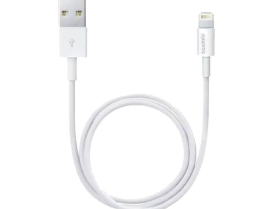 Cable USB Lightning 1 metre charge Rapide 2A Table