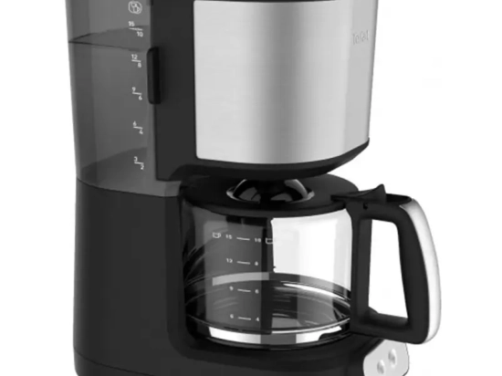 Cafetière TEFAL CM470810 15 tasses 1000W Noir