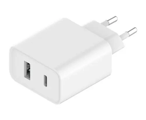 Chargeur XIAOMI MI 33W  Wall (type-A+Type C) WHITE