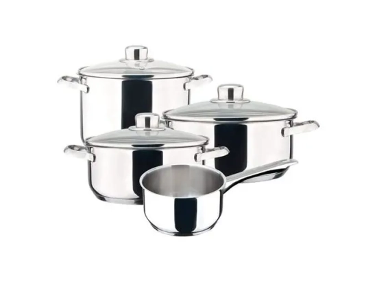 SET 7p inox Marmite Faitout Casserole DUX 