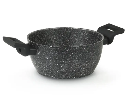 FAITOUT 20CM AVEC COUVERCLE EN VERRE PIETRA