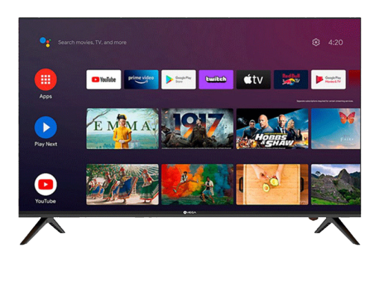 TV VEGA F55F5UB 55" ULTRA HD 4K SMART 