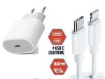 Cable Type C to Lightning 1 metre charge Rapide 20
