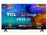 TV 43" LED TCL 43P635 UHD GOOGLE TV