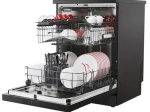 LAVE VAISSELLE 13 COUV HOOVER NOIR INVETER HF3C7L0
