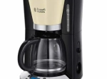 Cafetiere filtre 1,25 L Colours Plus créme RUSSELL