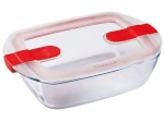 BOITE RECT PYREX 28*20 + COUV COOK & HEAT