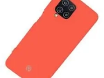Cover cromo GALAXY A12 ORANGE