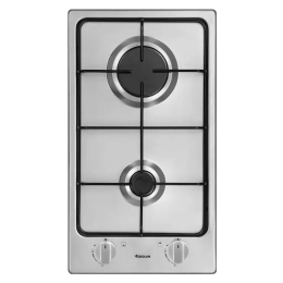 PLAQUE FOCUS 2 FEUX GAZ INOX F.813X