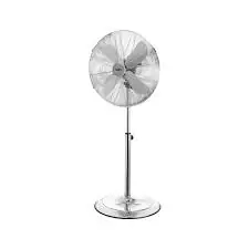 Ventilateur sur pied 40cm chrome