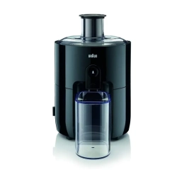 Centrifugeuse SJ3100BK BRAUN noir