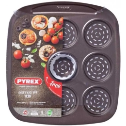 P6XSET MINI PIZZA X9 PYREX ASIMET AS09BZ0/7046