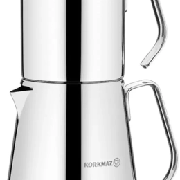 THEIERE INOX AQUA avec mousseur Lait KORKMAZ A225