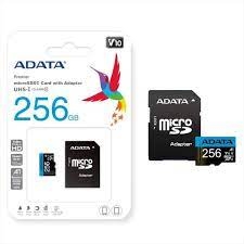 MEMOIRE MICRO SD 256G + ADAPTATEUR CL10