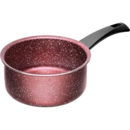 CASSEROLE Ø 18 MCS GRANITE RED M-NOIR ET BLANC