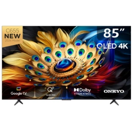 TV 85 "Q LED TCL85C655 UHD GOOGLE TV