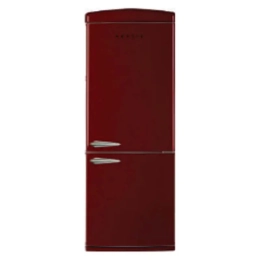 REFRIGERATEUR POSE LIBRE RETRO ROUGE BORDEAUX 327